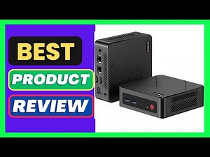 BOSGAME E4 Mini PC, Mini Computers with AMD Ryzen 5 3550H,