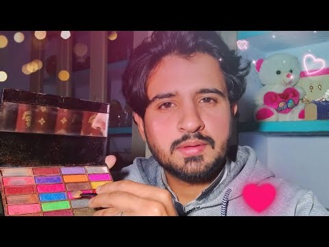 Fast & Aggressive ASMR Makeup Application (CLOSE UP)