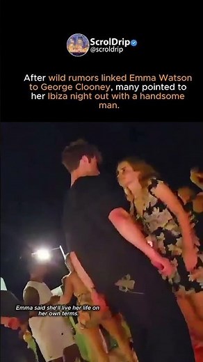 Emma Watson Spotted With a Handsome Man After George Clooney Rumors #emmawatson