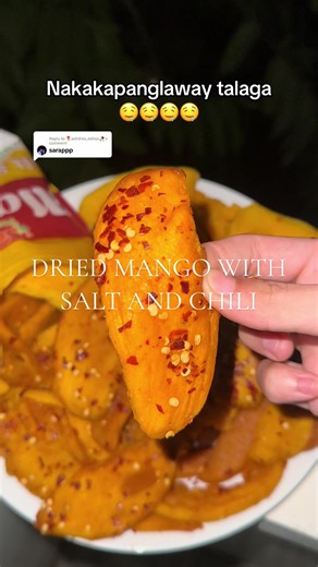 Delicious Dried Mango with Salt and Chili Recipe