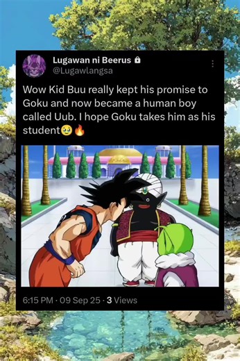 Uub Joins Goku in Dragon Ball Super Adventures