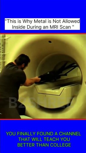MRI is dangerous for metal#diagnosis #xray #shorts