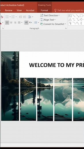 How we make the stunning first slide of powerpoint