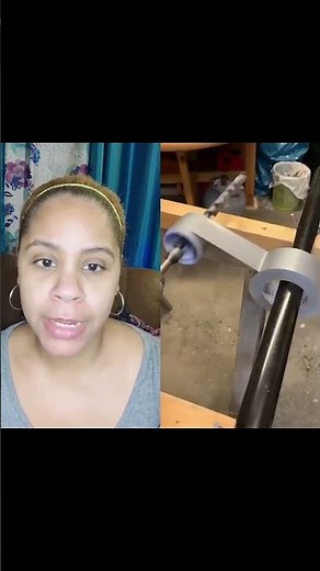 Genius Way to Wrap Duct Tape Around a Pole#ducttape #geniusideas #howto #diyprojects