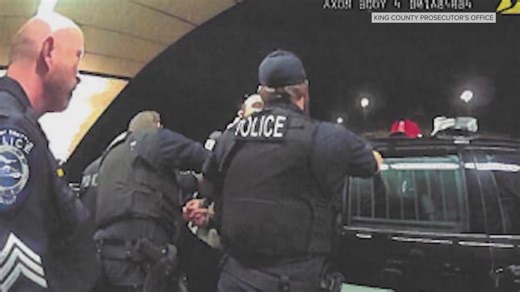Man accused of spitting on police officer released from custody