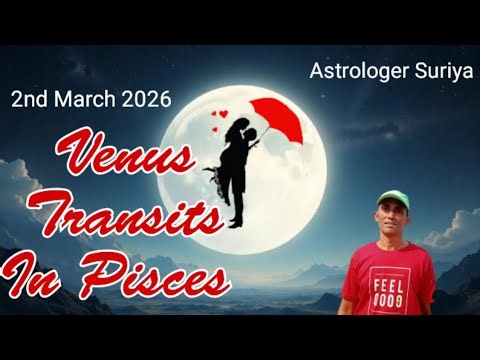 Venus Transit In Pisces 2026 Vedic Astrology। Venus Transits In Pisces 2026।
