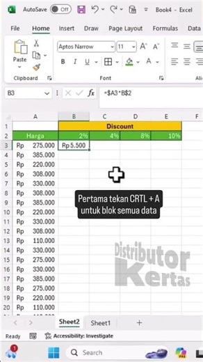 Copy Rumus Excel Nggak Pake Ribet, Kerja Jadi Sat-Set!
