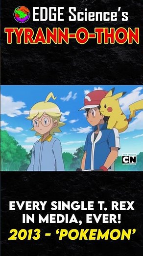 Every T.rex In Media, Ever! - 2013 - 'Pokemon' | Tyrann-O-Thon #shorts