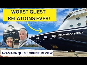 Azamara Quest Cruise Ship - Our first Luxury Cruise - we were shocked by how badly we were treated!