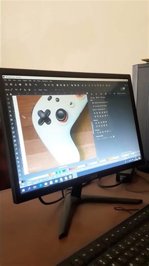 Remove Background a white controller