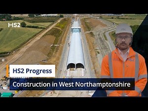 HS2 Progress 🚄 | Major milestones across key 8-mile stretch of Britain's new high speed railway 🏗️