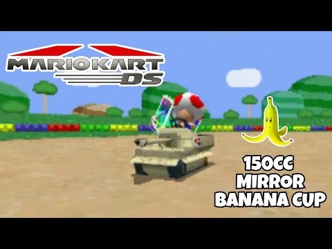 Let's Play Mario Kart DS 150cc Mirror Banana Cup