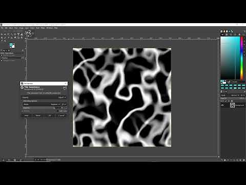 Create Simple Water Caustic Image using GIMP