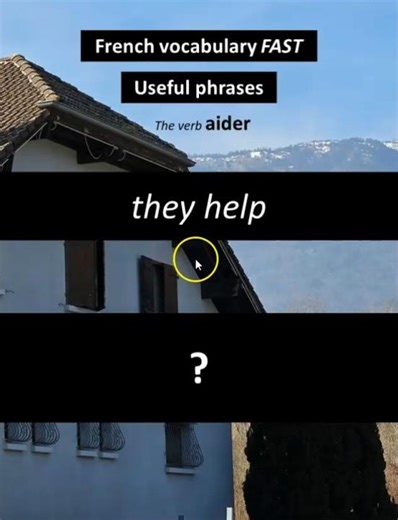 They help / ils... #french #frenchforbeginners #frenchpronunciation #frenchvocabulary