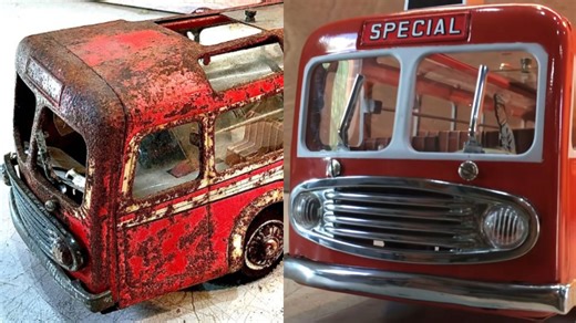 Breathe New Life into a 1950s Abandoned Antique Bus