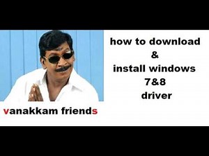 how to download windows 7 8 audio driver