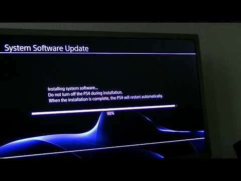 Updating PS4 System Software via USB Flashdrive (o