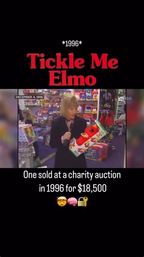 @a90slife | The Tickle Me Elmo craze of 1996. . . . . . . . . . . . . . . . #elmo #ticklemeelmo #90stoys #retrotoys #collectables... | Instagram