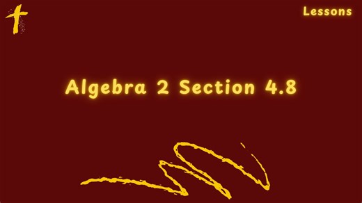 Algebra 2 Section 4.8 Imaginary Numbers