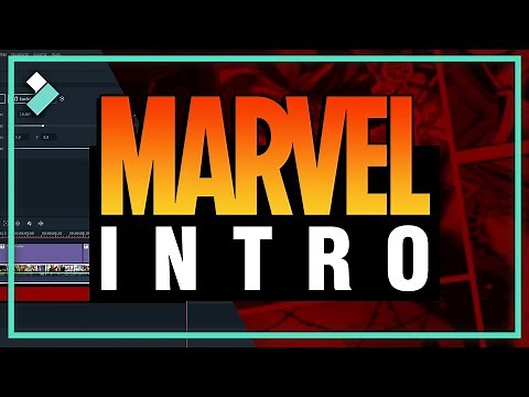 Como Fazer INTRO DA MARVEL para o Youtube | Wondershare Filmora