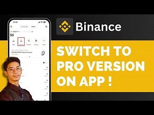 How To Switch To Binance Pro Version On App !