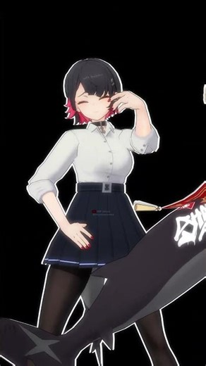 ELLEN JOE 🦈 - SPIRITUAL HEALING 【ゼンレスゾーンゼロ:ZZZ MMD／4K／60FPS】 #zzz #shorts #ellen