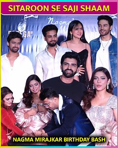 Watch The Full Event Coverage of Nagma Mirajkar Birthday Celebration, Many Stars were Spotted, Awez Darbar, Nagma Mirajkar, Elvish yadav, Pranit more, Ankita-Vicky, Nazila, Nayandeep, Anam Darbar, Farhana Bhatt, Gaurav Khanna with Wife Ankanksha and More. #NagmaMirajkar #BirthdayBash #FarhanaBhatt #Gaurav #Pranit #Ankita #Awez #CelebSpotted #TellyMasala | Telly Masala