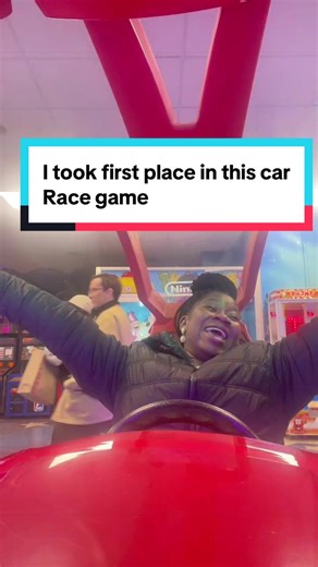 I took first place in this car race game