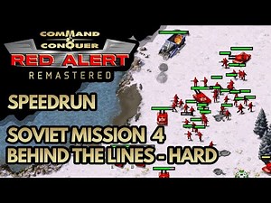 Red Alert Remastered - Soviet Mission 4 - Behind the Lines [Hard]