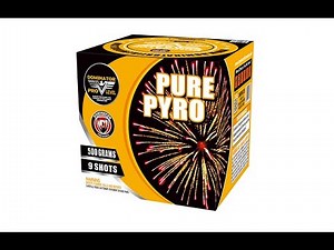 PURE PYRO 9 SHOT - DOMINATOR FIREWORKS - DMP5075
