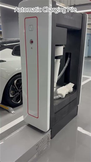 Robotic arm automatic charging piles are booming #chargingpile #newchinaev #charginggun #electriccar