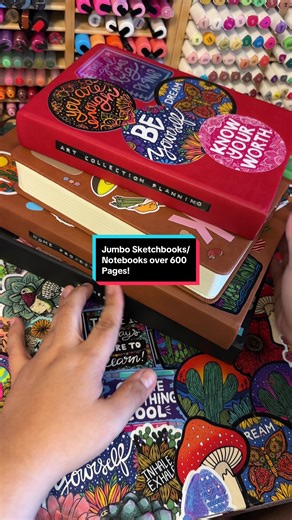 Unlock Creativity with Jumbo Sketchbooks and Notebooks