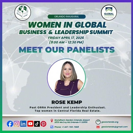 2026 Inaugural “ Women in Global Business & Leadership Summit “ - PANELISTS 2