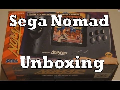 Sega Nomad Handheld Console Unboxing & Review