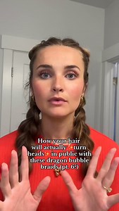 34K views · 3.6K reactions | Resharing for those who need an in depth tutorial on how to do a dragon braid!! | Kenna McClellan | Facebook