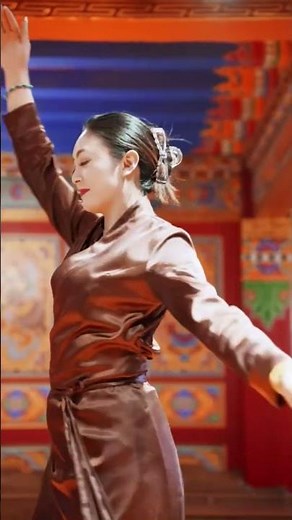 Authentic Tibetan Folk Dance | Beautiful Girls of Shangri-La #shangrilatibet#dance #gorshey #goviral