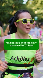 9K views · 15 reactions | The Achilles Hope & Possibility® 4M presented by TD Bank is one of the largest inclusive races of its kind in the U.S., welcoming athletes of all ability levels to run, walk, or roll side by side. Learn about the incredible connection between Emeline, a blind runner, and Julia, her guide, whose shared journey defines what hope, trust and true teamwork look like. #GoAchilles | TD | Facebook