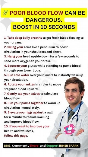 10 Simple Ways to Improve Blood Flow Instantly