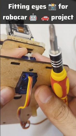 Fitting camera for robocar project #arduino #ai #diyprojects #diy #satisfying #diyelectronics