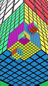 Endless Rubik’s Cube Loop 🤯 | Kitni der tak dekh sakte ho?