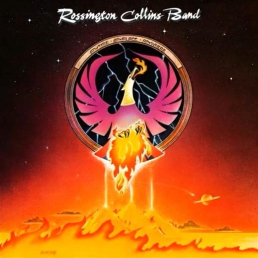 Rossington Collins Band Anytime, Anyplace, Anywhere album cover animated by Grok Imagine #albumcover