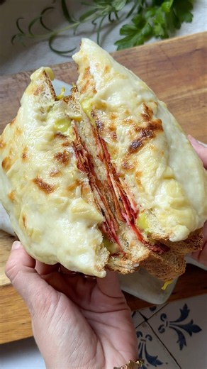 Croque-monsieur végane 😍🌱 #recettevegan #recettefacile #recettevegetale #recipe