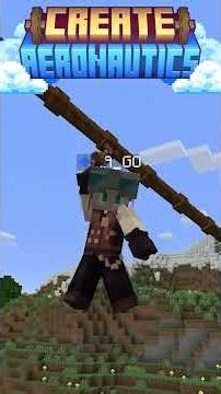 Minecraft Create Moduna Yeni Gelen Halatlar! | Create Aeronautics Türkçe