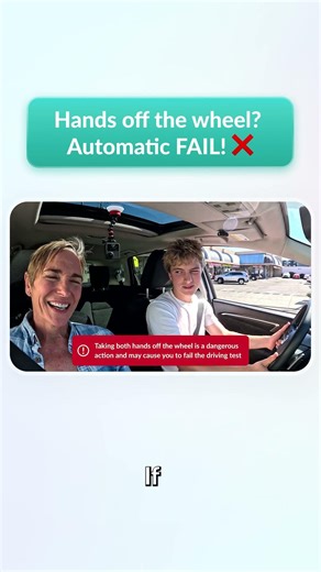 The "Hands Off" Mistake that Fails Drivers! 🛑✋