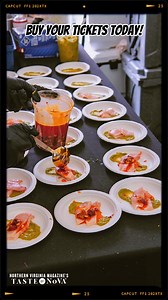 6.6K views · 22 reactions | Taste of NoVA is set to be the food and drink event of the year! Grab your tickets before prices increase. Early bird pricing ends on Sunday, March 24. https://northernvirginiamag.com/taste-of-nova/ | Northern Virginia Magazine | Facebook