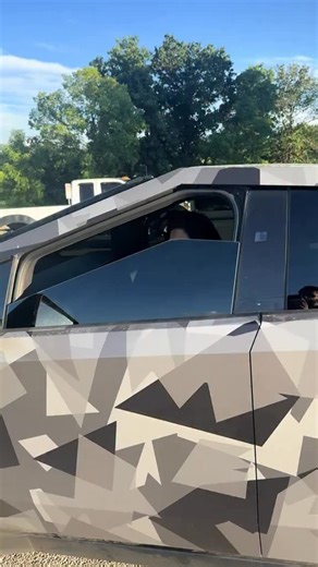 The NaRKE Collection on Instagram: "Is a Cybertruck a man’s truck? #tesla #cybertruck #towing"