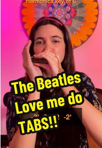Learn Blues on C Harmonica with The Beatles TABS