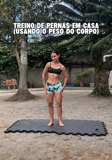 Salva esse treinão pra aqueles dias que bate a preguiça (Obs: as penas agradecem depois… durante nem tanto) 😜 || #treinoemcasa #treinofeminino #pernasdefinidas #fypシ゚viral