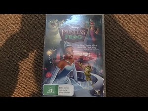 Opening To The Princess and the Frog 2010 DVD Australia