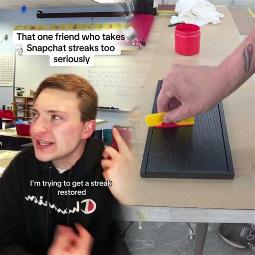 That one friend who takes snapchat streaks way too seriously #greenscreen #pov #nostalgia #scho